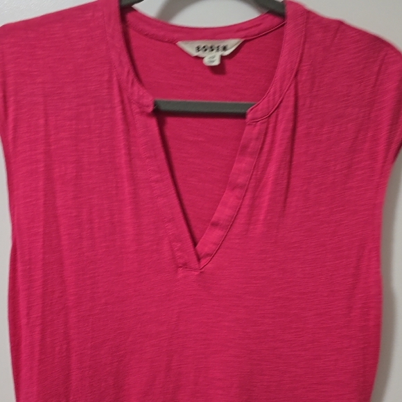 Boden Pink Pleated Midi Sundress with Flutter Cap Sleeves - Picture 5 of 10